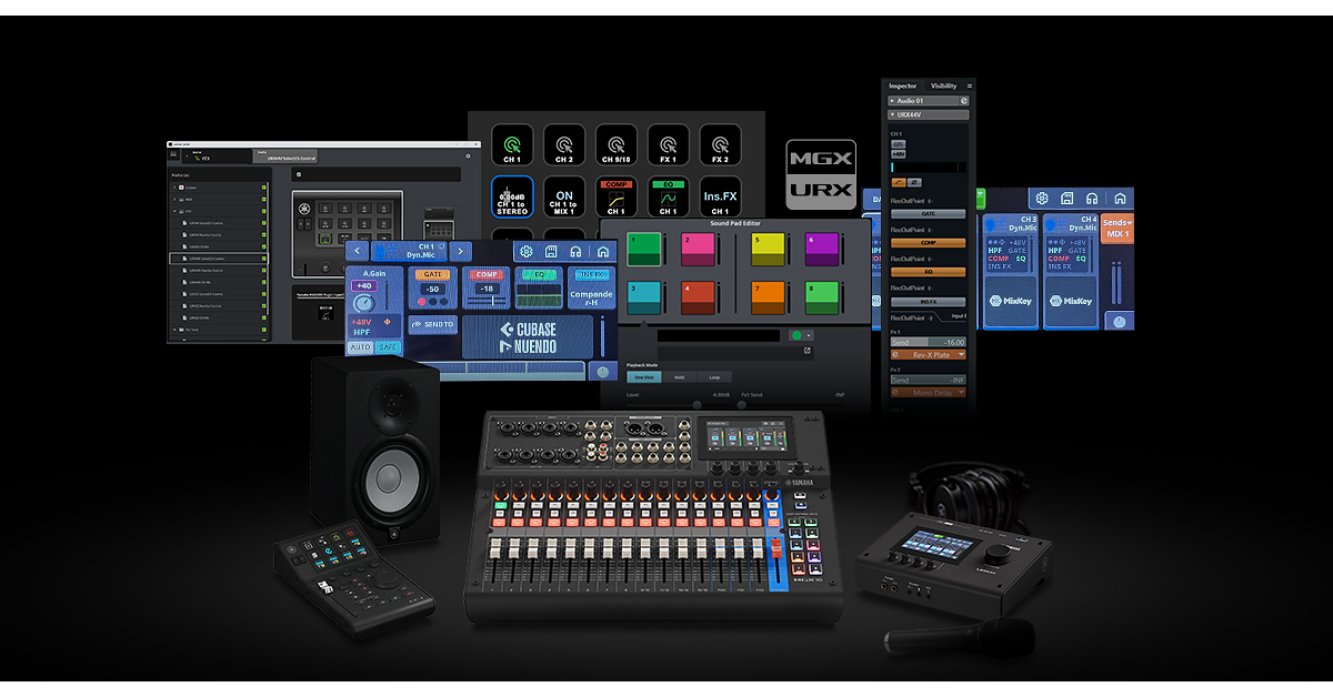 Yamaha and Steinberg Announce Major Updates for MGX, URX, CC1 and ...