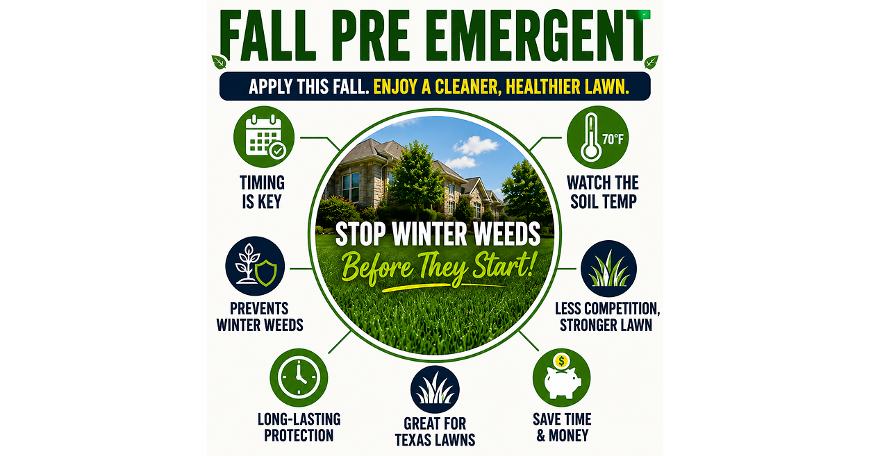 Fall Weed Prevention Window Approaches for North Texas Lawns, Says Dr. Green Services