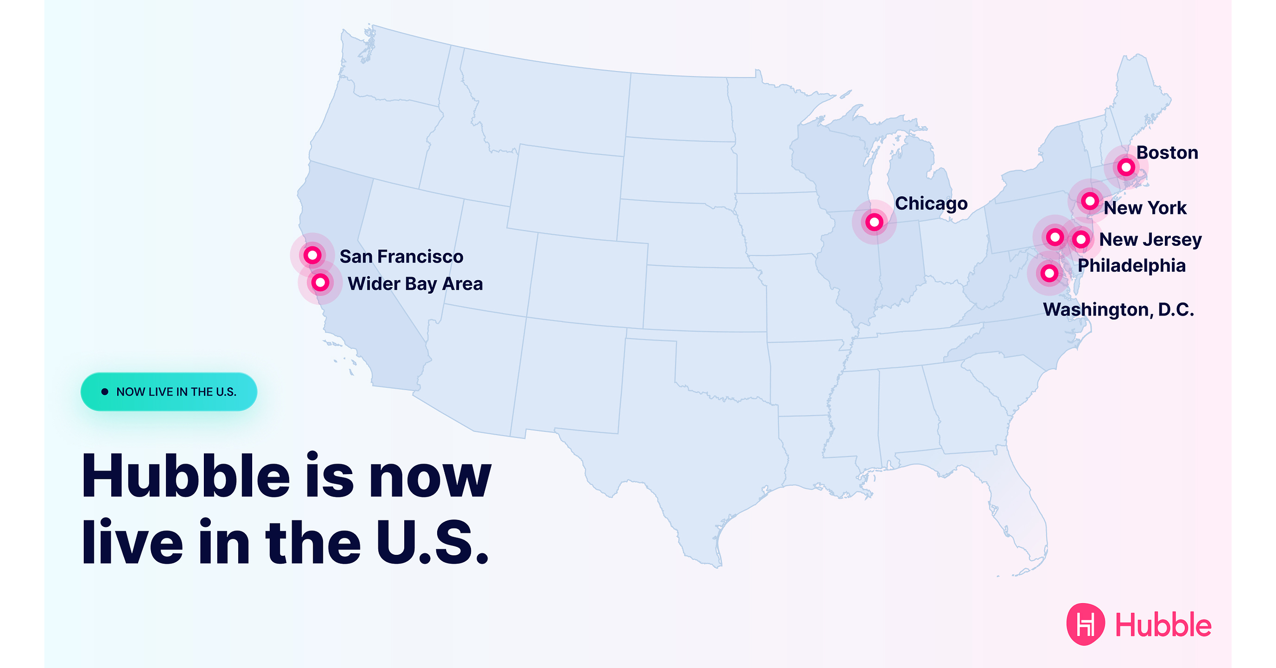 Hubble, the UK's largest flexible office marketplace, launches in the US