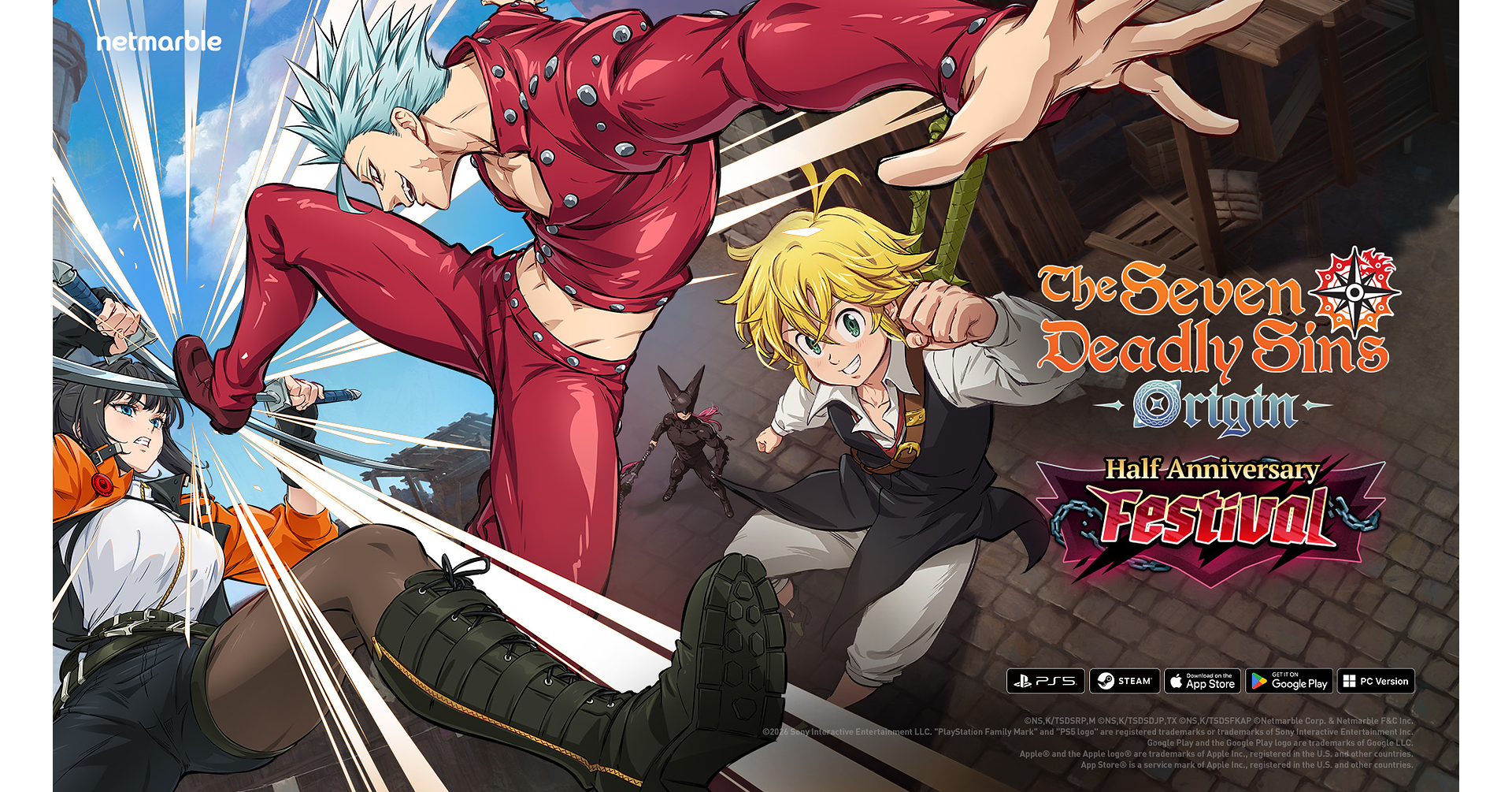 The Seven Deadly Sins: Origin lanzar&aacute; actualizaci&oacute;n del medio aniversario que presenta al nuevo h&eacute;roe Ban