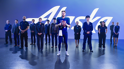 Alaska Airlines teams up with world champion Seattle quarterback Sam Darnold to launch multi-year partnership celebrating Seattle, Alaska’s loyal guests and its growing global network