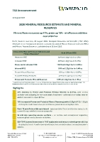 2026 Mineral Resource Estimate and Mineral Reserves