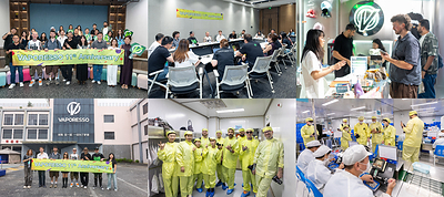 Global creators visit VAPORESSO headquarters in Shenzhen Global creators visit VAPORESSO headquarters in Shenzhen