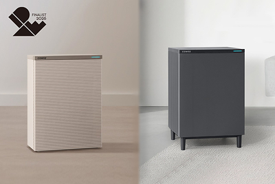 Coway’s Square Fit Air Purifier (38㎡ and 82㎡), honored at the 2026 IDEA Design Awards for enhancing space efficiency with a footprint up to 24% smaller than previous models.