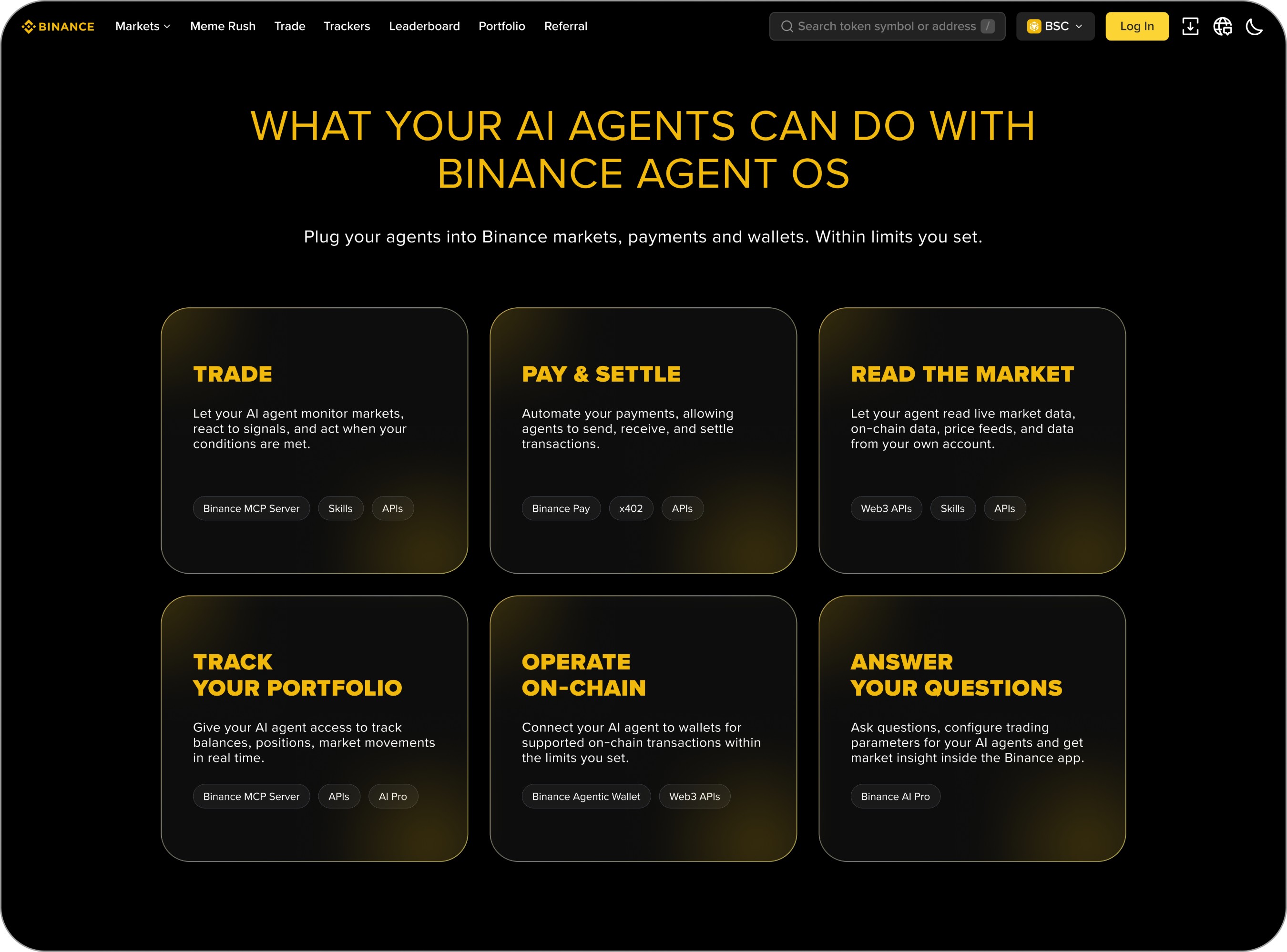 Binance Introduces Agent OS to Connect AI Applications to Financial Infrastructure
