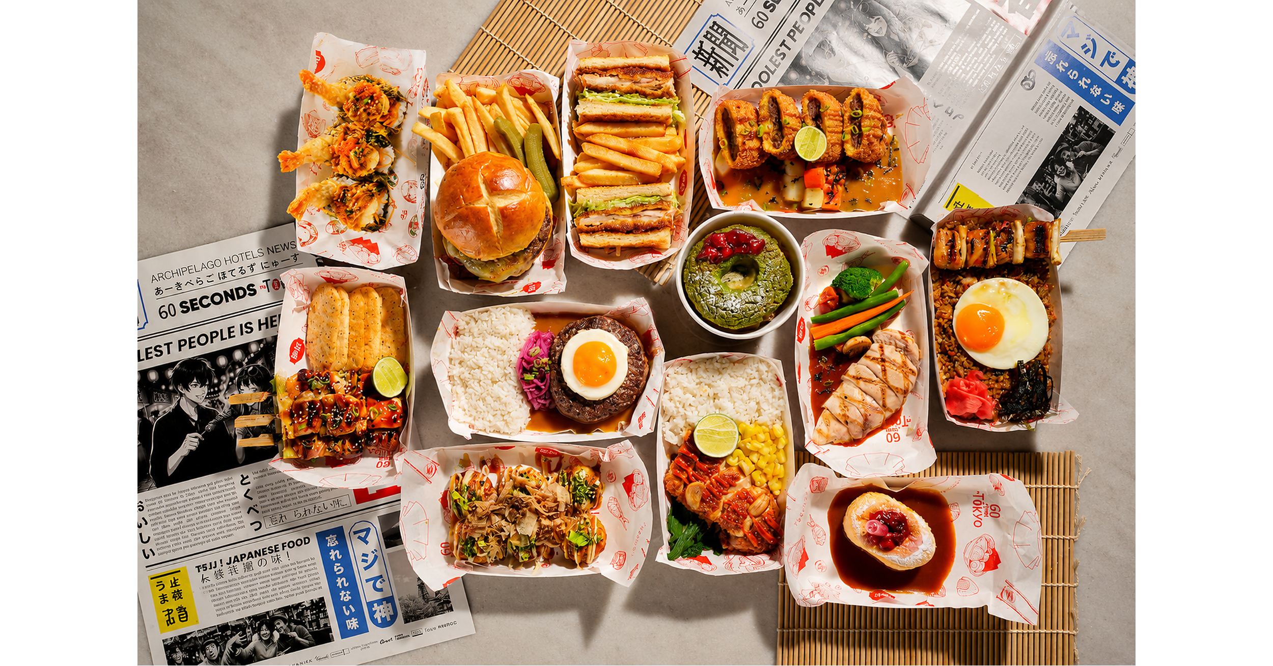 60 Seconds to Tokyo: Sensasi Japanese Street Food di Lebih dari 130 Archipelago Hotels di Indonesia