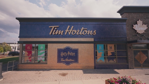Tim Hortons® unveils Back to Hogwarts-themed restaurant takeover in Toronto to celebrate Harry Potter™ collaboration