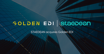 STAEDEAN announces the acquisition of Golden EDI, strengthening its Microsoft Dynamics 365 Business Central, EDI, e-invoicing and cross-platform integration capabilities.