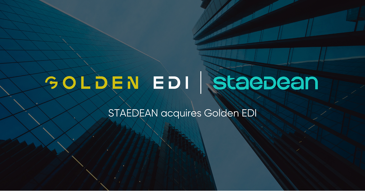 STAEDEAN strengthens Business Central and integration capabilities with the acquisition of Golden EDI