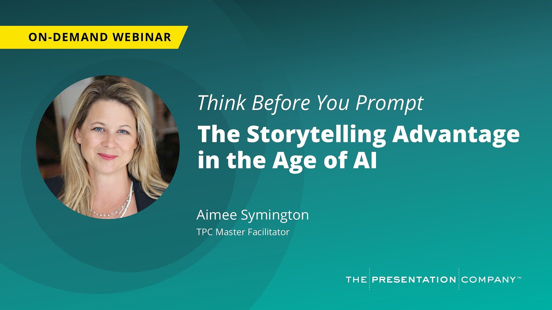 Webinar: The Storytelling Skill Professionals Can't Skip Before Prompting AI