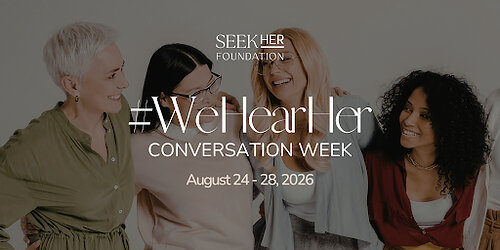 #WeHearHer Conversation Week is bringing forward the stories women have carried quietly in our culture. The expanding Women Who LEAD Fund invests in healing‑centered leaders shaping change nationwide.