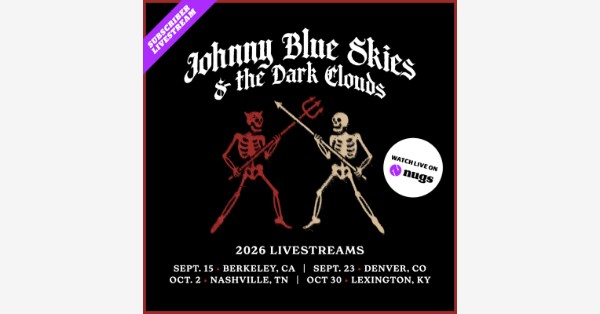 Johnny Blue Skies & The Dark Clouds Bring Mutiny For The Masses Tour to nugs with Exclusive Livestreams and Official Concert Audio