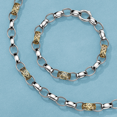 New Birks Dare to Dream® Mixed Metal Link Pieces