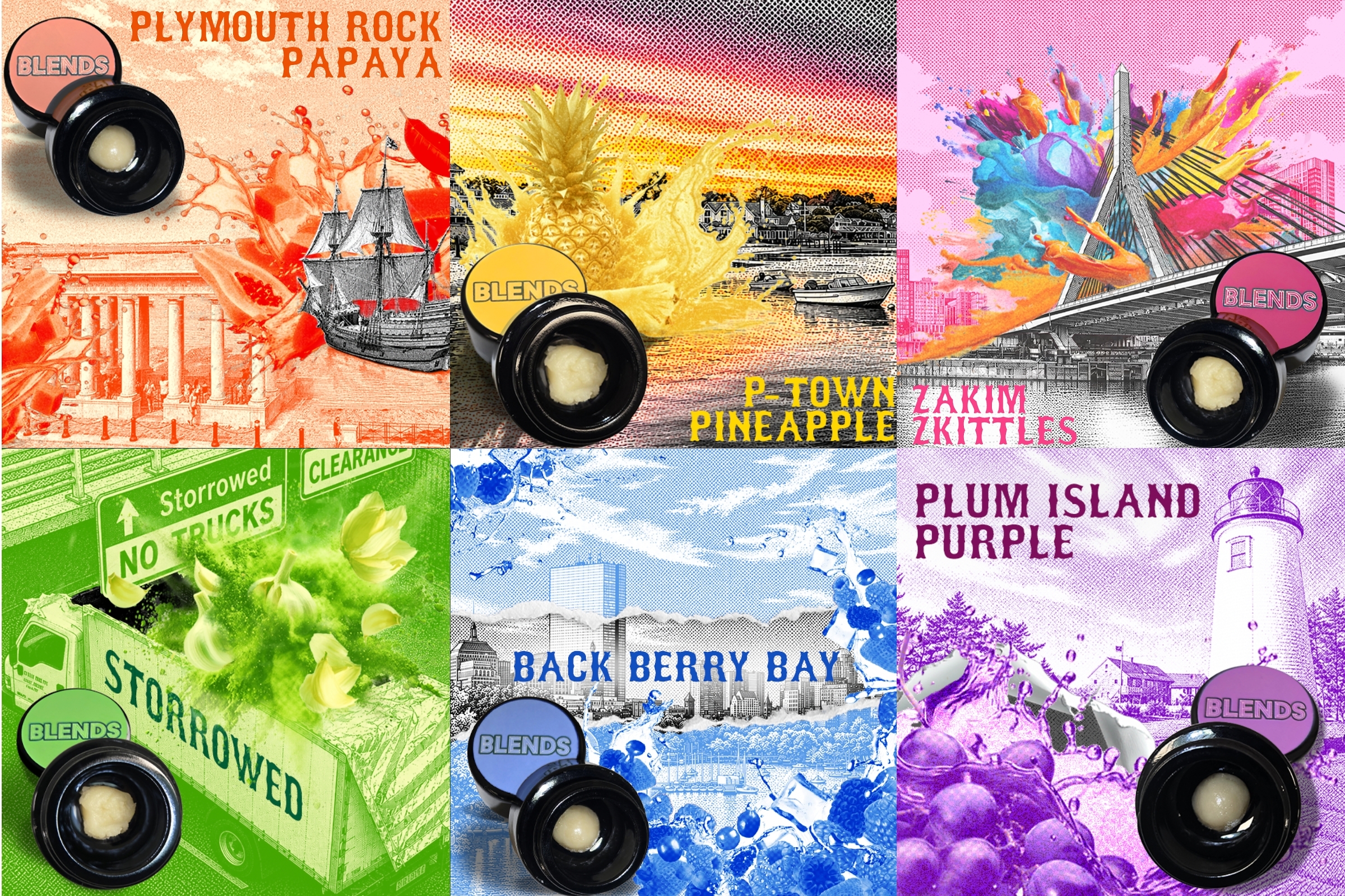 Bountiful Farms Launches Blends, New Solventless Line Inspired by Massachusetts Culture