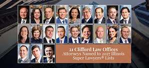 21 Clifford Law Offices Attorneys Named to 2027 Illinois Super Lawyers Lists