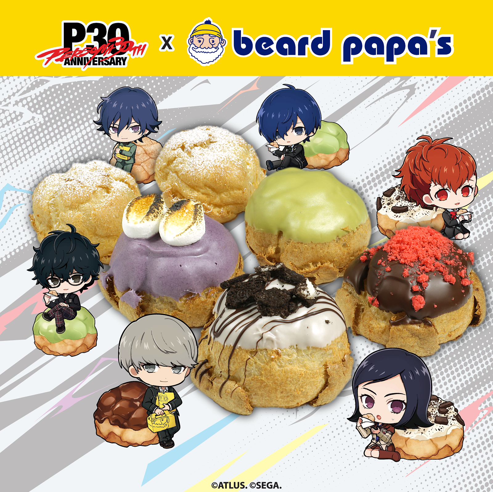 Beard Papa's Celebrates Persona™ 30th Anniversary with Exclusive U.S. Collaboration