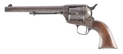 Colt Single Action Army revolver with provenance to Michael Lang, a member of Custer's 7th Cavalry regiment. Revolver falls at the beginning of Lot 7, Serial Number 6526. Estimate: $40,000-$60,000 Colt Single Action Army revolver with provenance to Michael Lang, a member of Custer's 7th Cavalry regiment. Revolver falls at the beginning of Lot 7, Serial Number 6526. Estimate: $40,000-$60,000