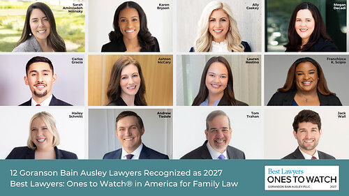 12 Goranson Bain Ausley Attorneys Named to 2027 Best Lawyers: Ones to Watch® in America for Family Law