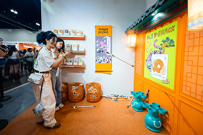 Delight Project booth at OLIVE YOUNG FESTA LA 2026