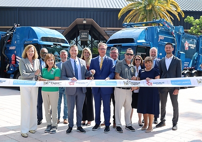 City of Coconut Creek Launches Florida’s First Fully Electric Residential Recycling and Waste Collection Fleet