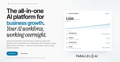 Parallel AI All-in-One AI Platform for Business Growth