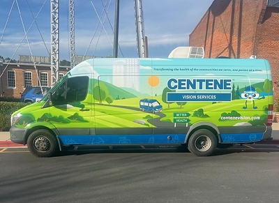"SeeMore" van  travelling across the state to bring vision screenings and eyeglasses to families in need.