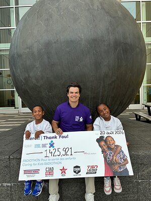 Le 23e Radiothon Pour la santé des enfants amasse   1 425 921 $ pour l'Hôpital de Montréal pour enfants