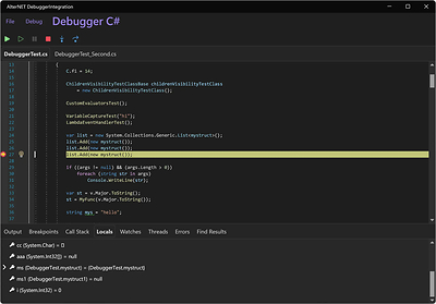 C# Debugging (MAUI)