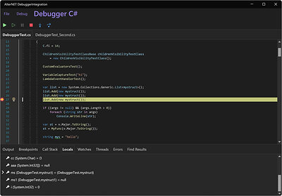 C# Debugging (MAUI)