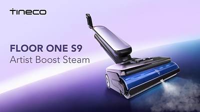 Tineco dévoile le nouveau FLOOR ONE <em>S</em>9 Artist Boost Steam : la puissance de la vapeur nouvelle génération au service d'un nettoyage intelligent