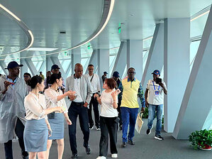 Xinhua Silk Road: African youth media delegation explores new frontiers of China-Africa cooperation in C China's Hunan Province