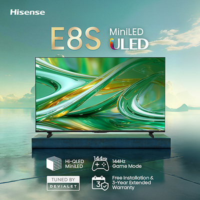 Hisense E8S ULED MiniLED TV