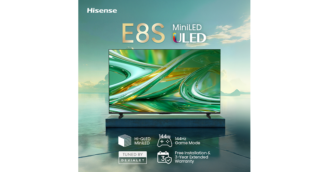 Hisense Unveils 2026 E8S ULED MiniLED TV Models with Exclusive Amazon Launch Deals