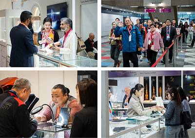 2025 Taiwan Jewellery & Gem Fair, where buyers and exhibitors engaged in active business discussions.