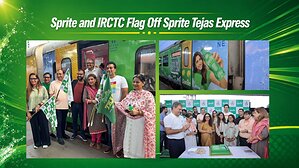 Sprite and IRCTC Flag Off India's First Branded Train as the Sprite Tejas Express