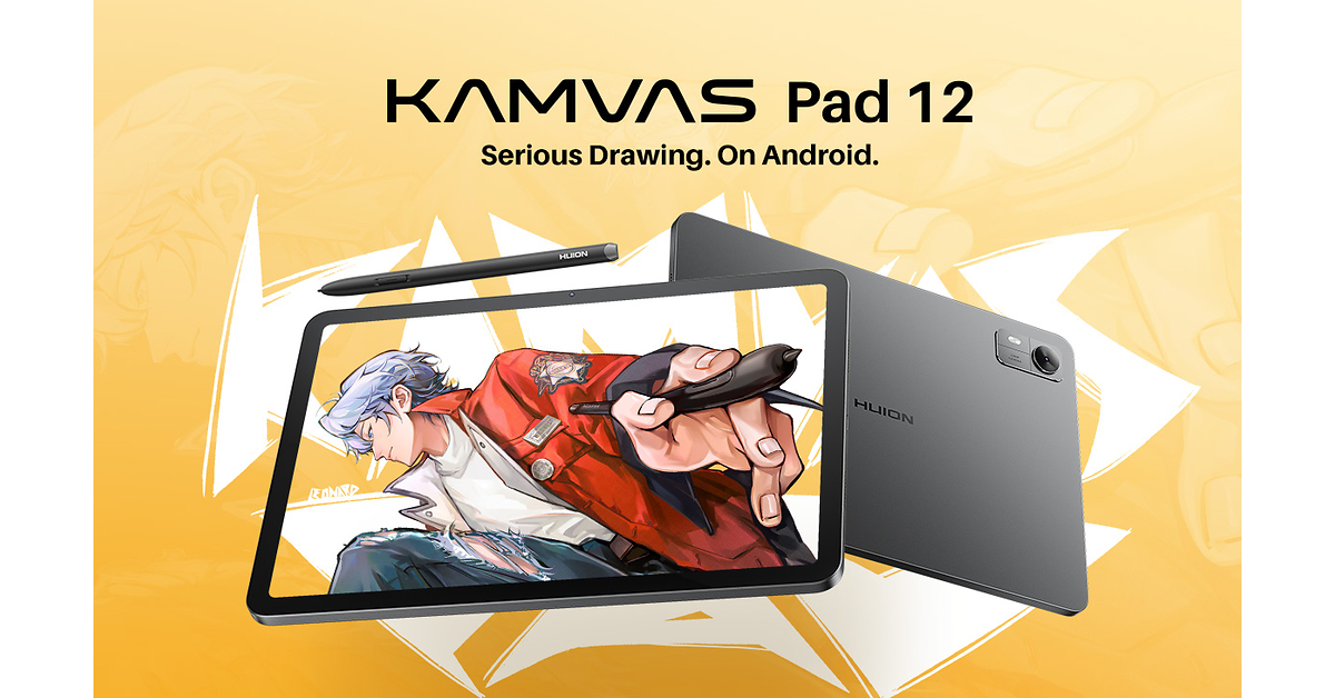 Une autre alternative polyvalente aux tablettes Android : lancement de la Kamvas Pad 12 d'Huion