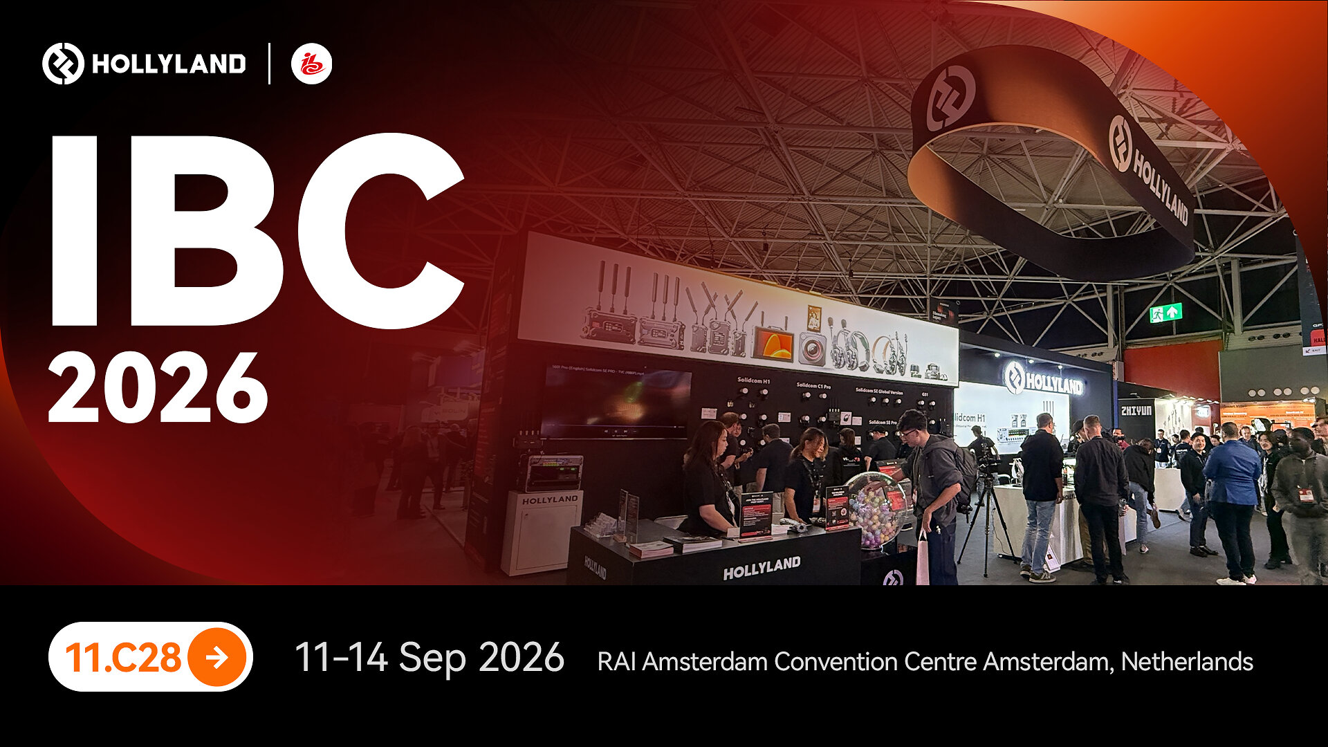Hollyland presenteert nieuwe oplossingen voor professionele liveproductie en contentcreatie op IBC 2026