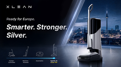 Following Its $2 Million Kickstarter Success, xLean Brings AI Agent-Powered Floor-Washing Robot to IFA 2026