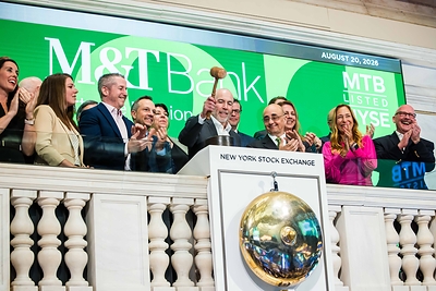 M&T Bank at the NYSE on August 20th