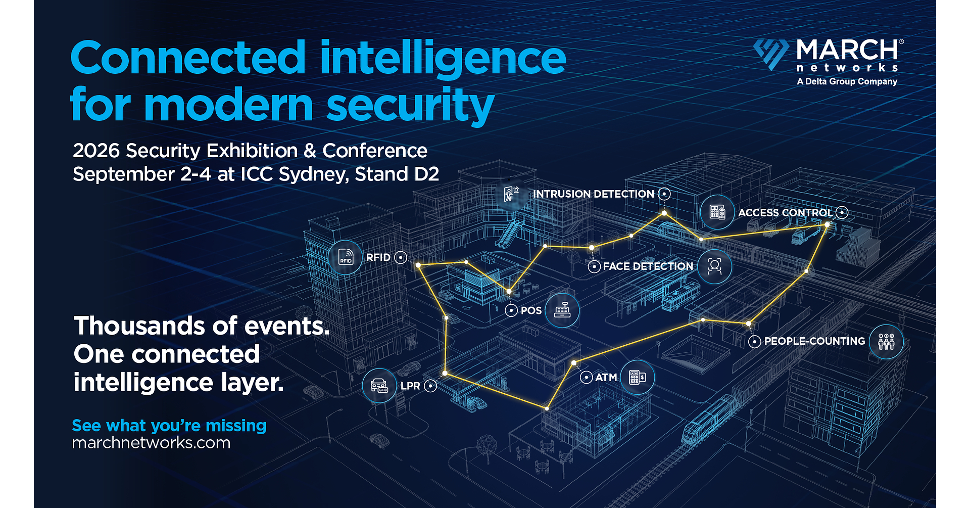 March Networks and VIVOTEK Bring Connected Intelligence to Australia at the 2026 Security Exhibition & Conference March Networks and VIVOTEK Bring Connected Intelligence to Australia at the 2026 Security Exhibition & Conference