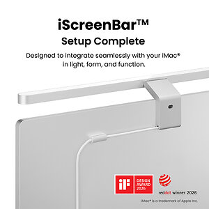 BenQ Launches iScreenBar, the First Monitor Light Bar Built for iMac®