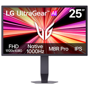 LG ELECTRONICS ANNOUNCES U.S. PRICING AND AVAILABILITY FOR WORLD'S FIRST NATIVE 1000HZ FULL HD GAMING MONITOR