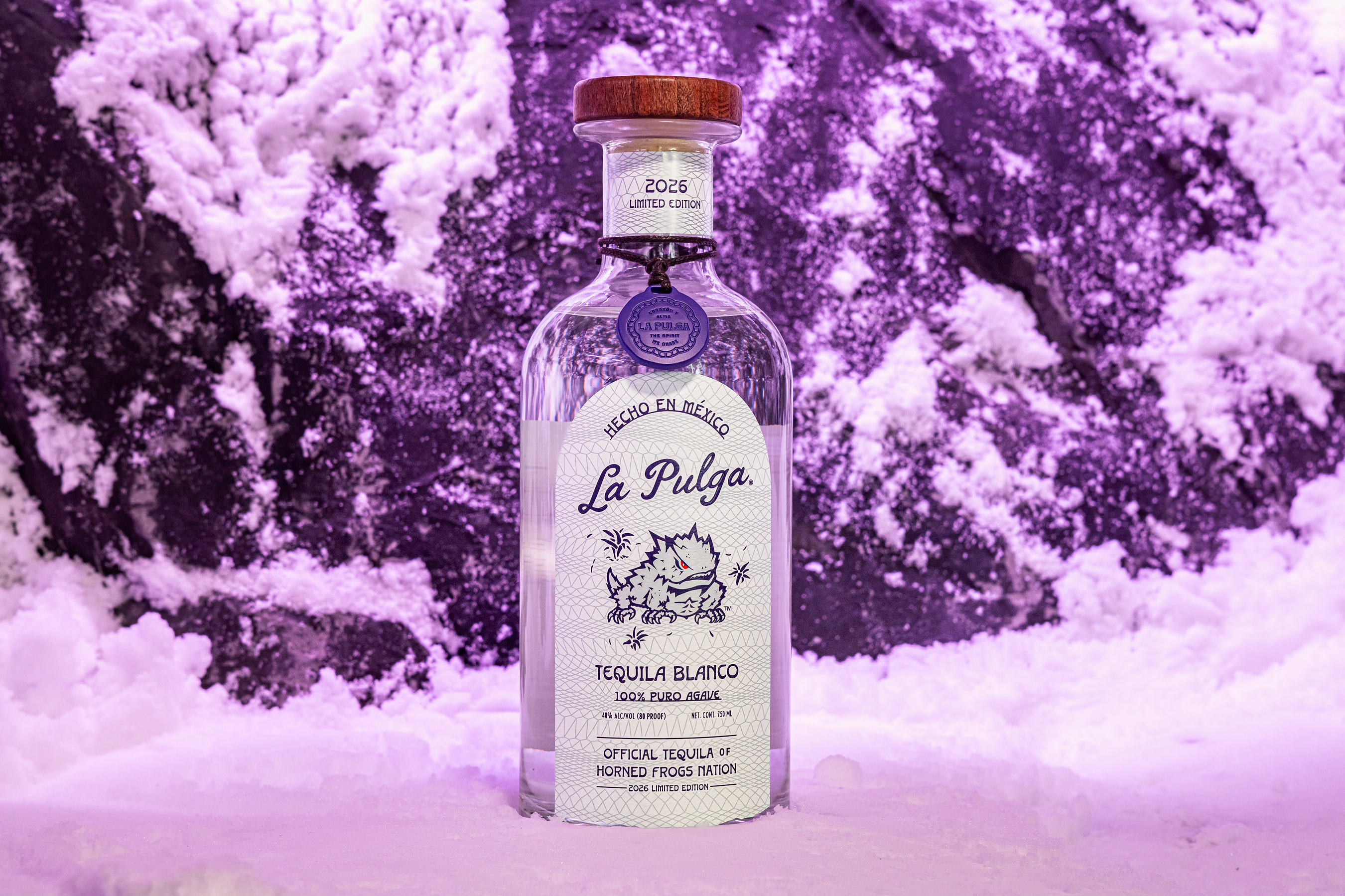 Fort Worth's La Pulga Tequila Debuts 2026 TCU Horned Frogs Collector's Bottle