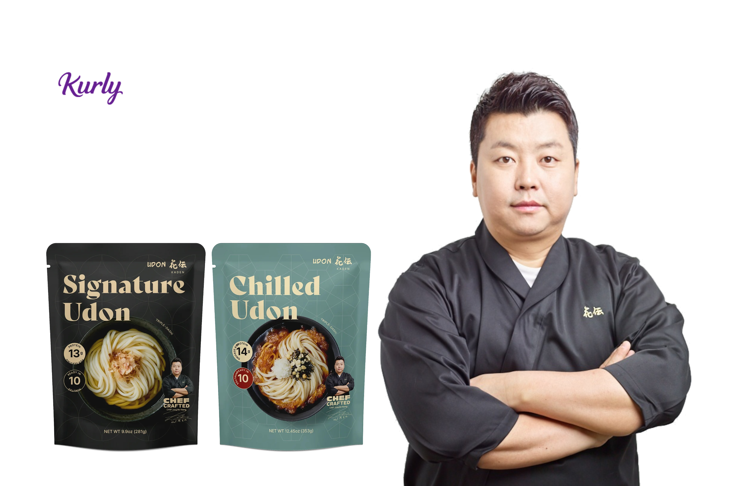 Kurly Expands Its Chef-Driven Food Collection with Udon Kaden's U.S. Retail Launch