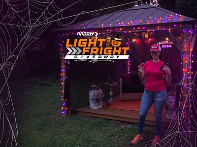 Arrow Tool Group and DIY Expert Serena Appiah “Light the Fright” with Halloween Decorating Giveaway