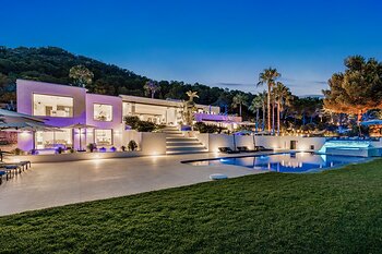 a luxury villa in ibiza