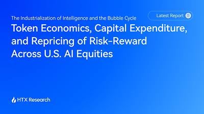 newswire.ca - HTX Research Examines U.S. AI Equities: Technology Remains Early, While Capital Expenditure and Valuations Have Entered the Late Cycle