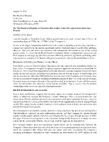 Letter to the CVRx Board of Directors