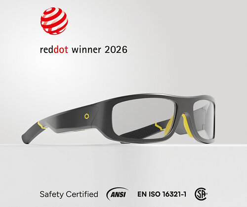 Lucyd Armor smart safety glasses. Image courtesy Innovative Eyewear, Inc. Lucyd Armor smart safety glasses. Image courtesy Innovative Eyewear, Inc.