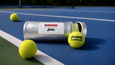 Chipotle and Penn are launching a limited-edition tennis ball caddy inspired by Chipotle’s foil-wrapped burrito. Fritz will give away the caddies during a special appearance at Chipotle’s 600 Third Ave. restaurant in New York City on August 26. 